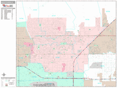 Rancho Cucamonga Digital Map Premium Style